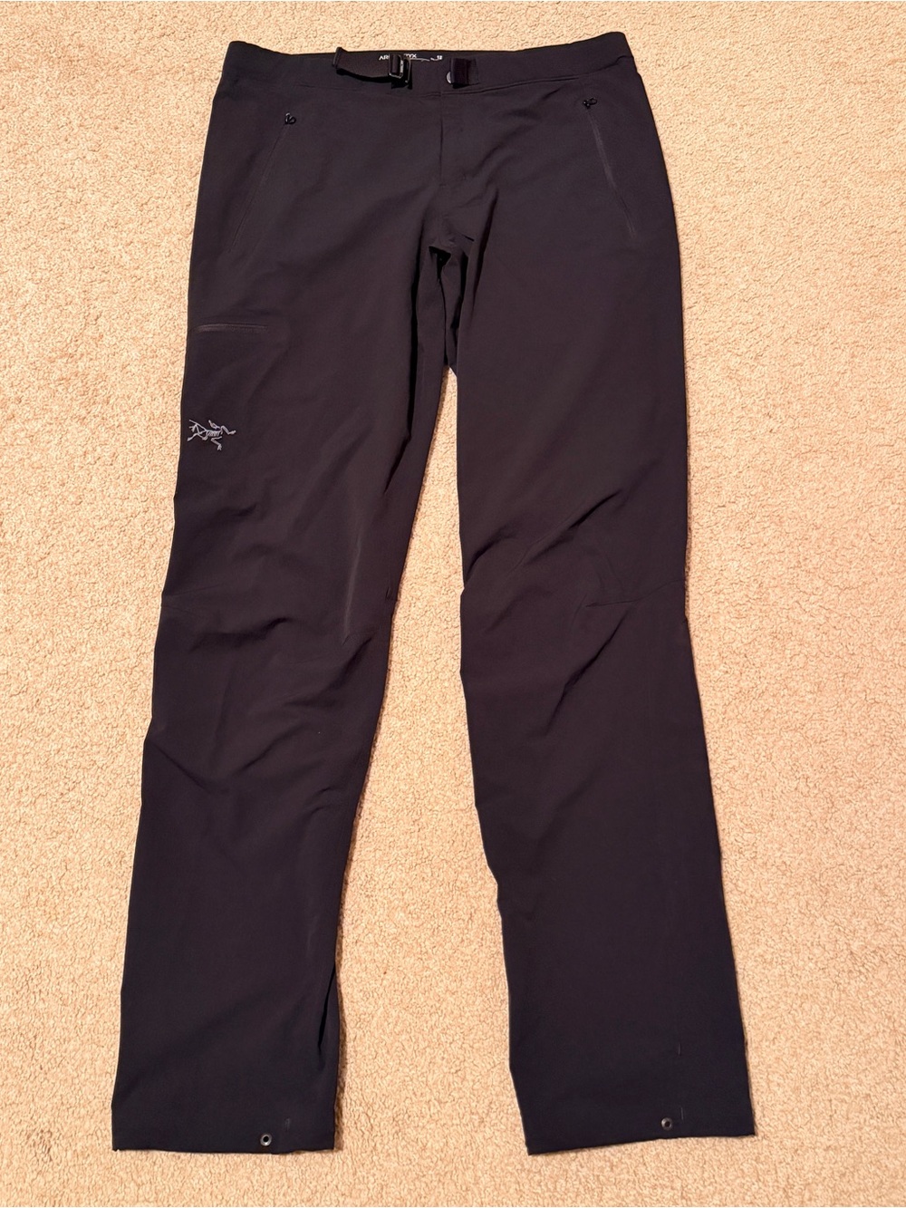 Women's Arc'teryx Gamma LT Pants, Black, size 12-Tall